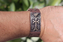 Load image into Gallery viewer, Armenian Gold Cross Bracelet KHACHKAR
