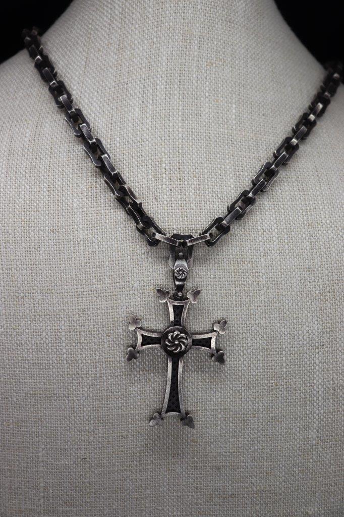 Armenian Cross And Chain Necklace