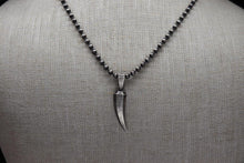 Load image into Gallery viewer, ﻿Elephant Tooth With Beads Chain Necklace
